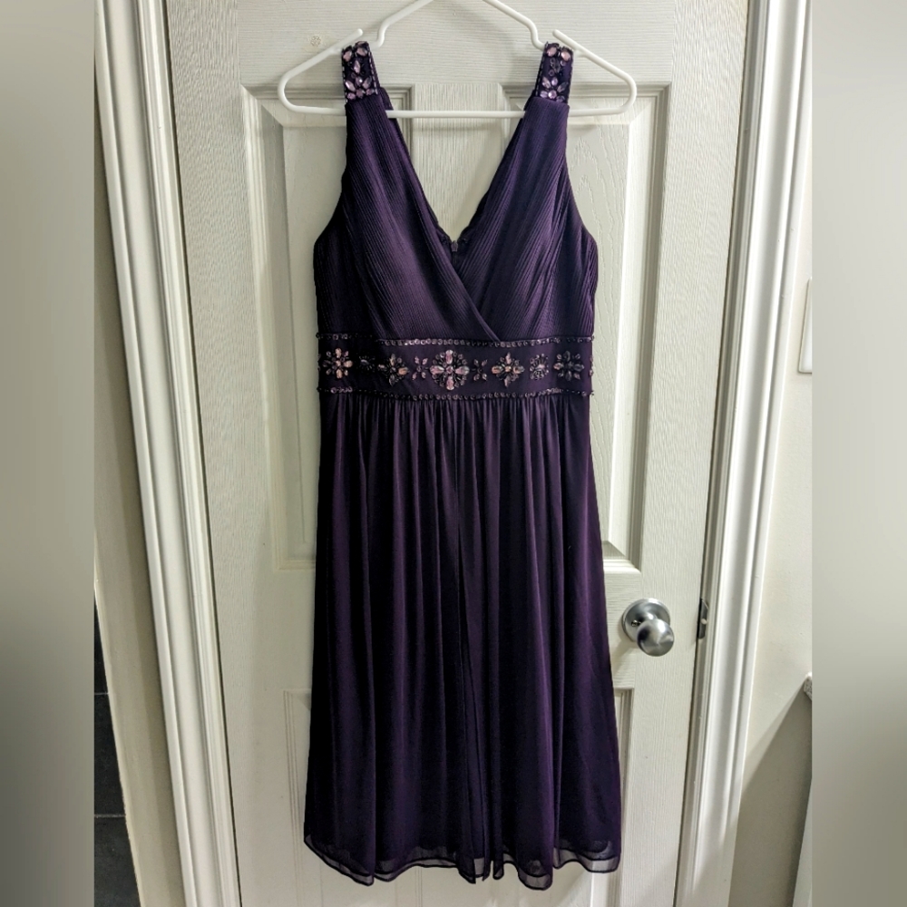 Purple Plum Evening Dress